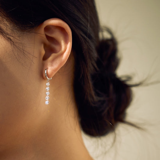 Diamond Links Earrings