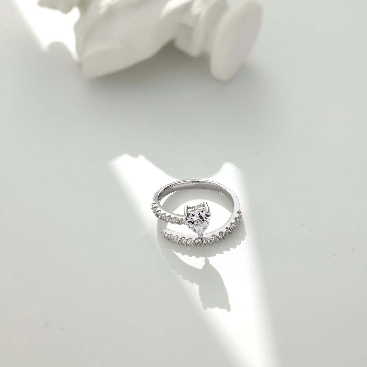 Heart Shape Wrap Ring