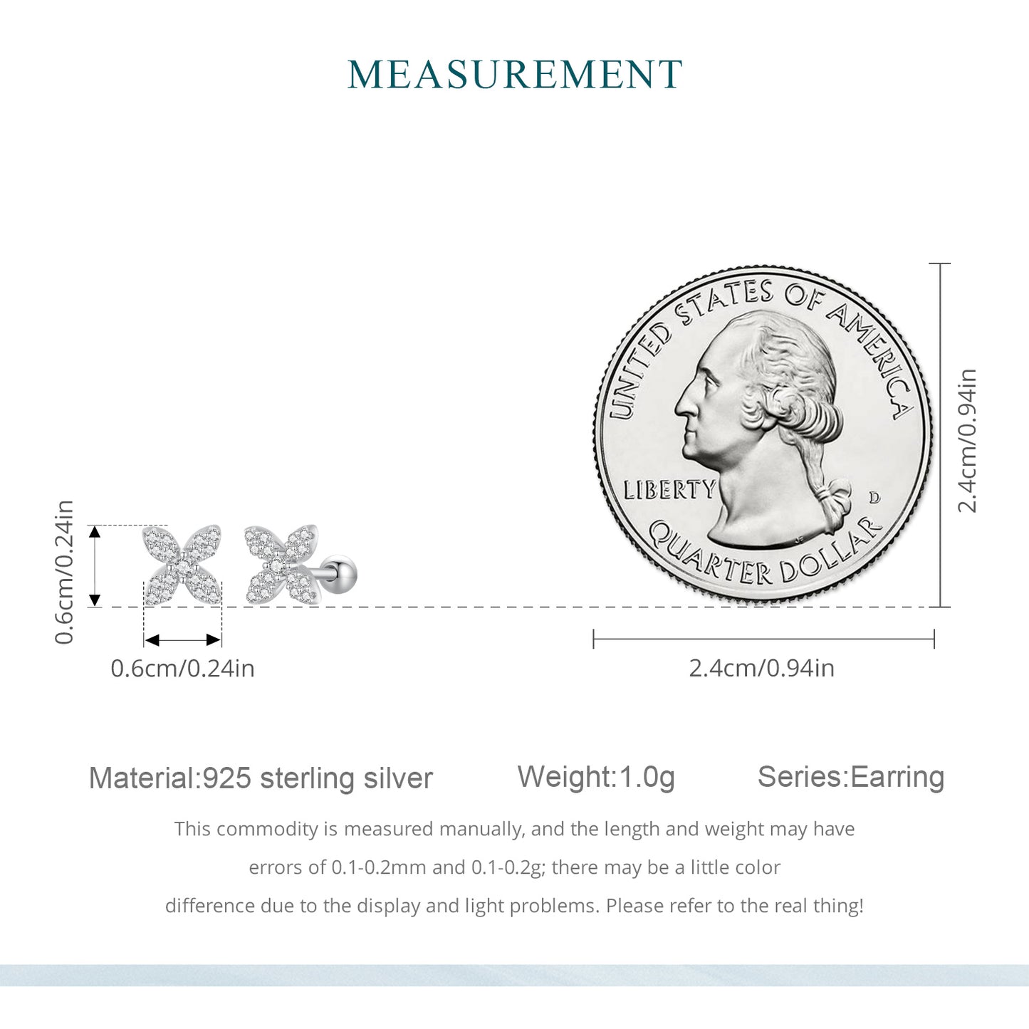 Butterfly Stud Earring