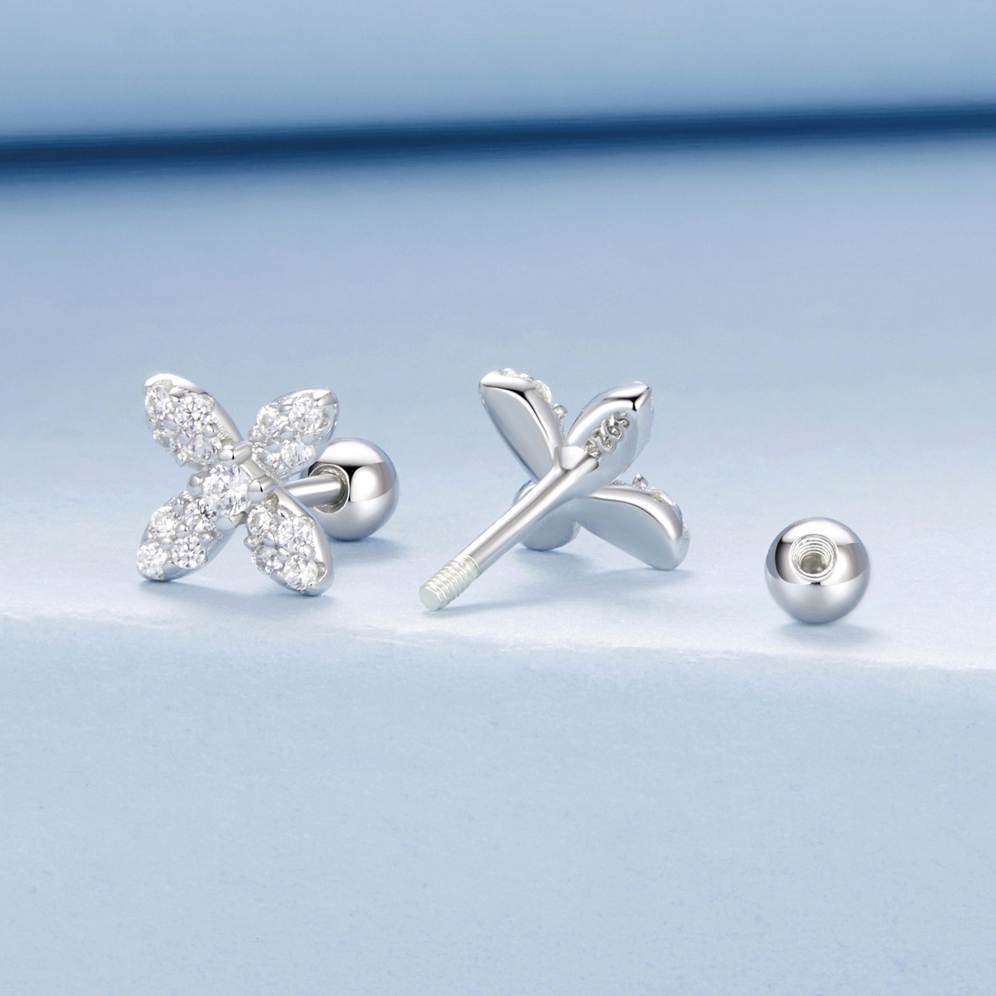 Butterfly Stud Earring