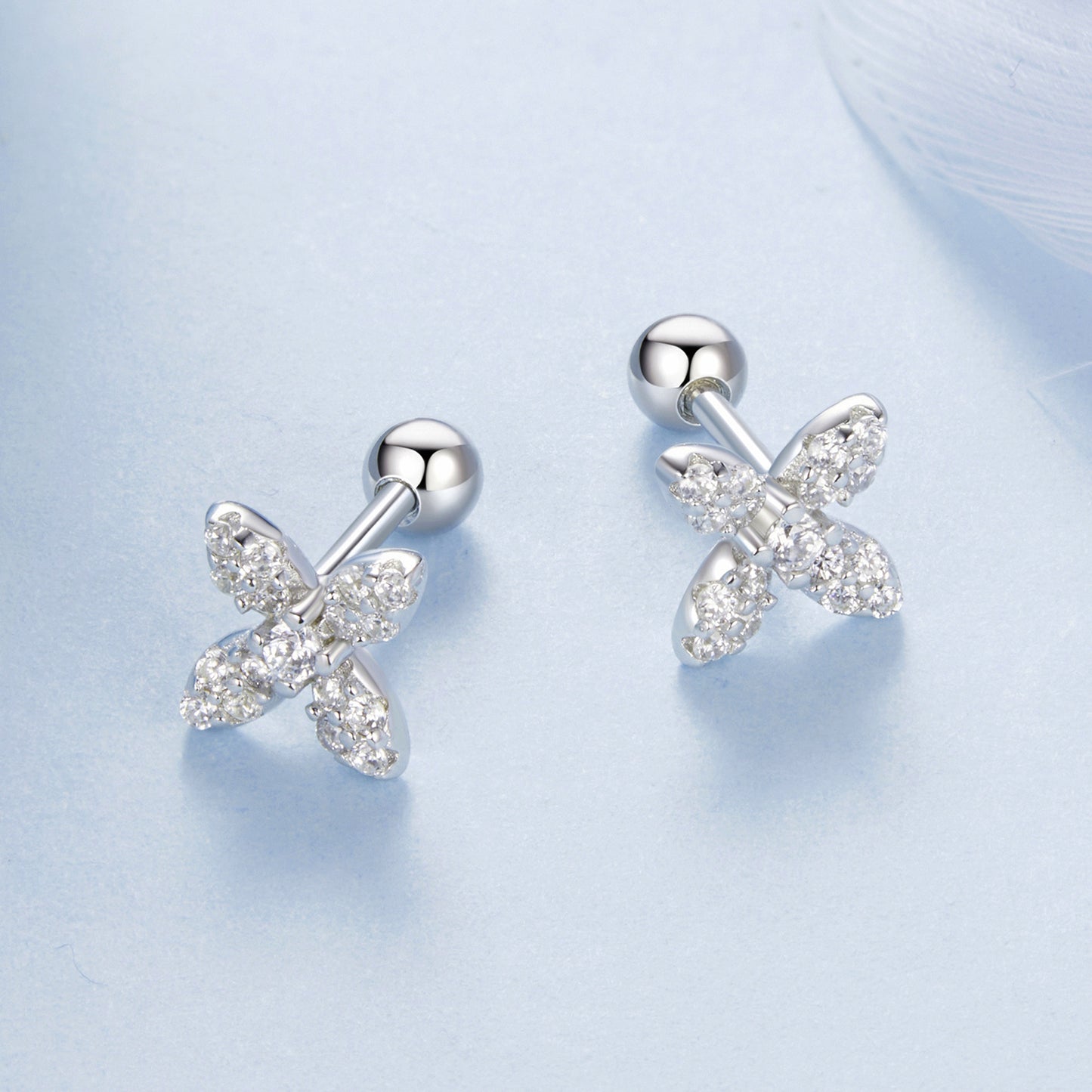Butterfly Stud Earring