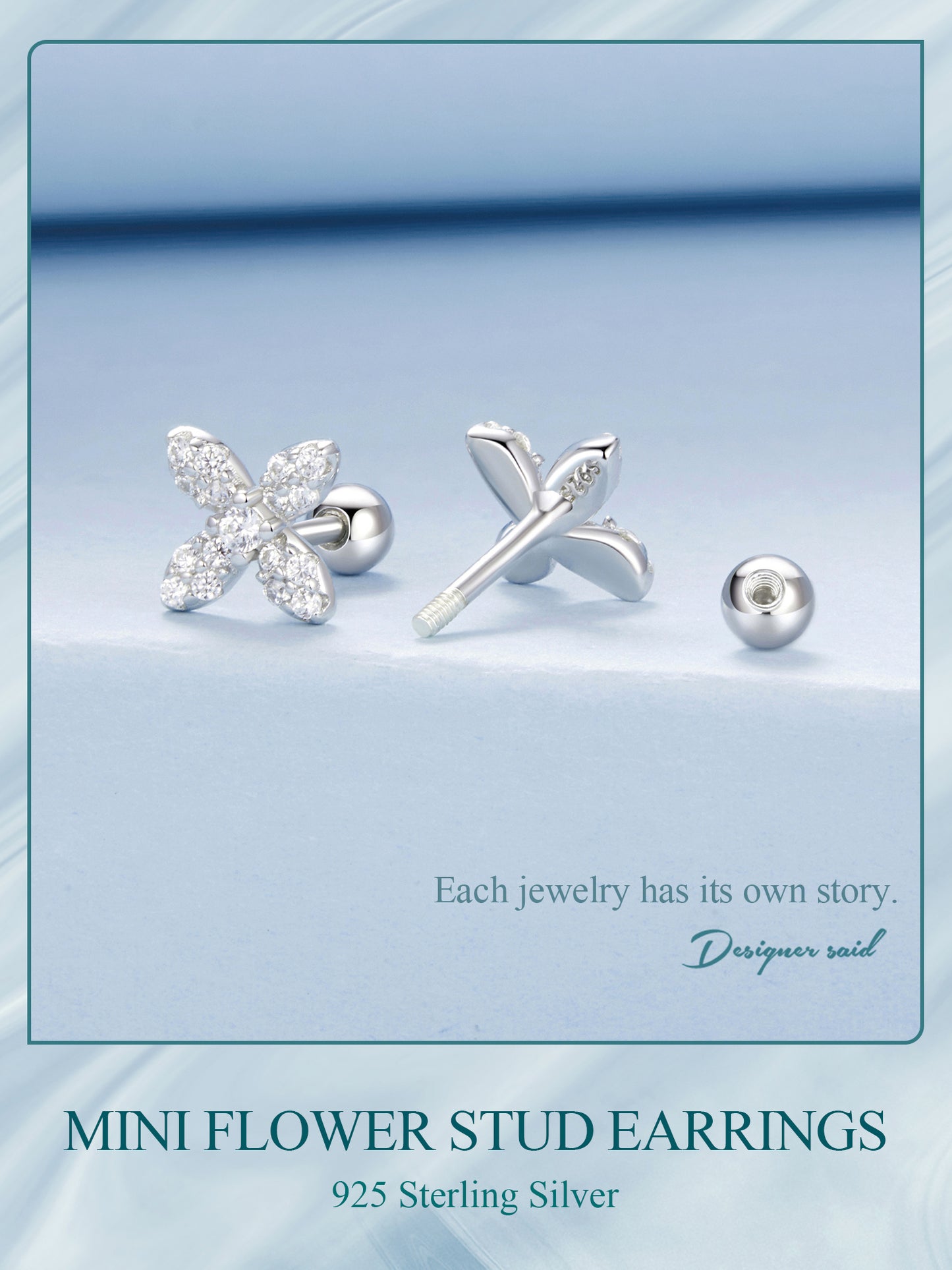 Butterfly Stud Earring