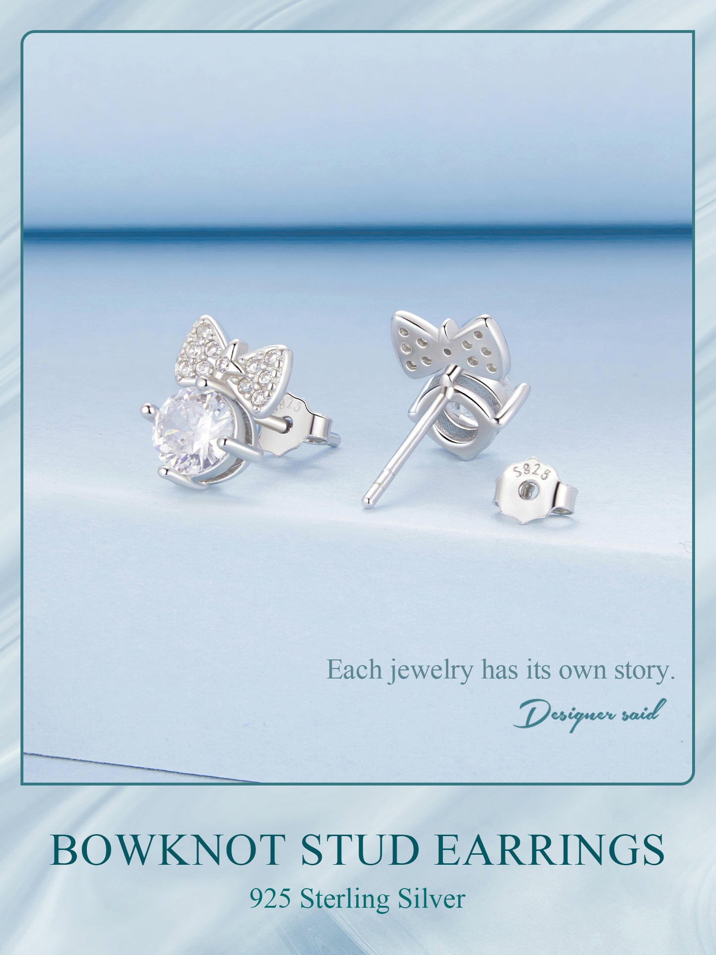 Bow Knot Stud Earring