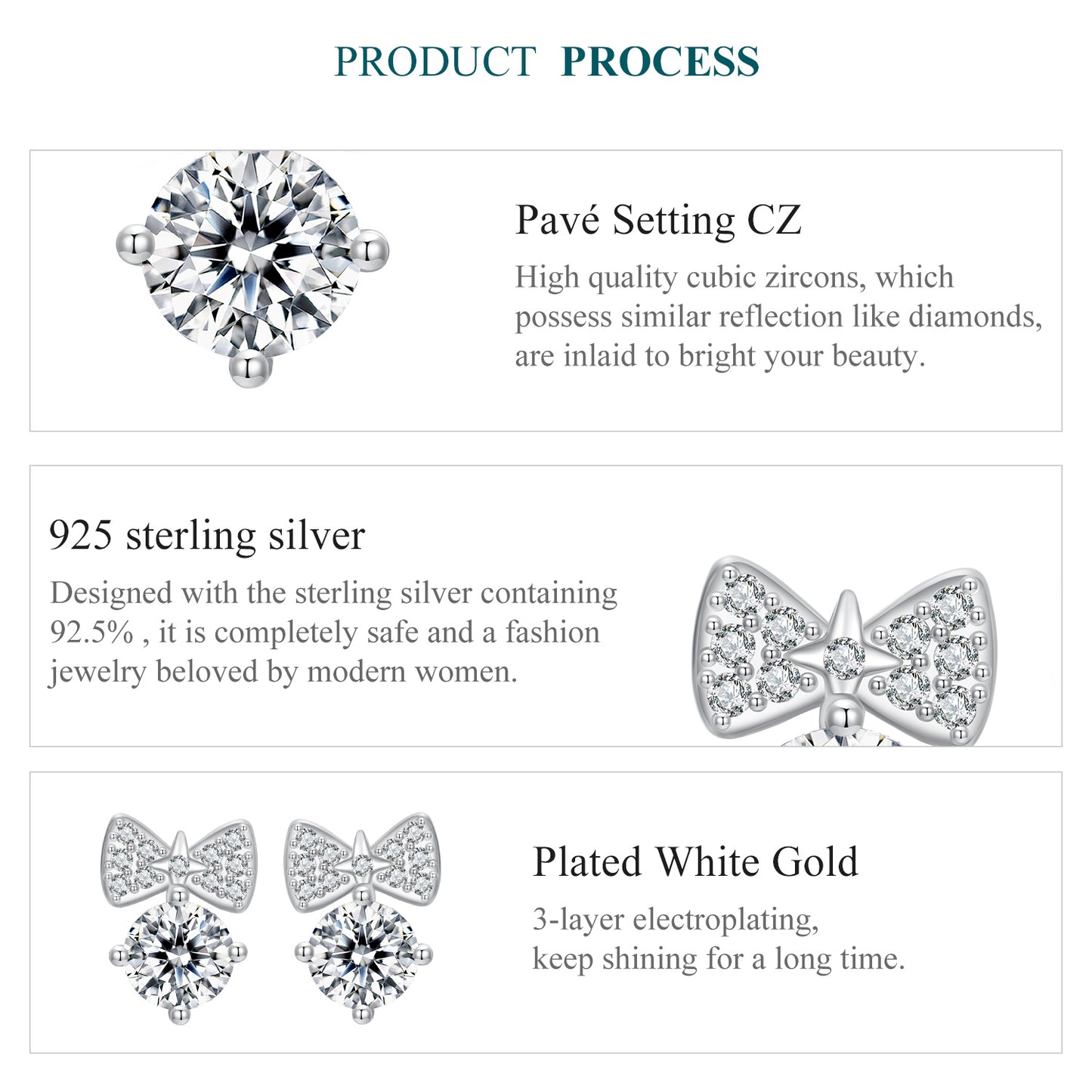 Bow Knot Stud Earring