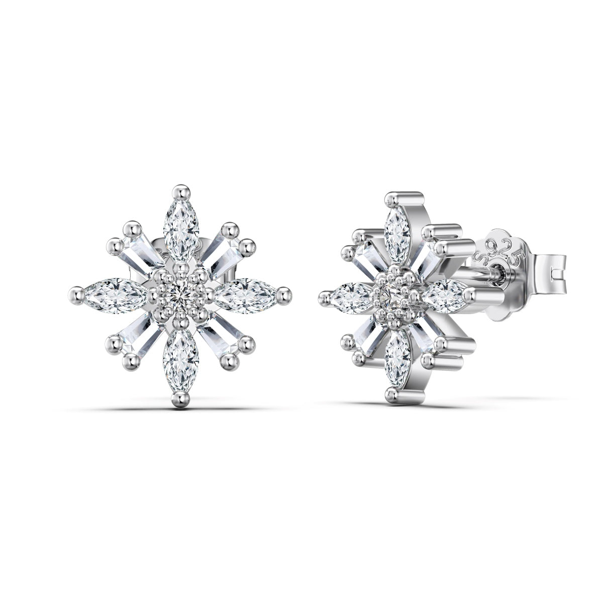 Snowflake Earring