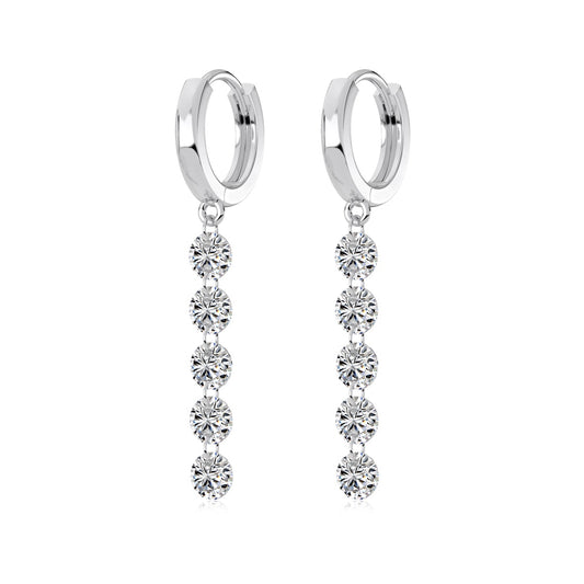 Diamond Links Earrings
