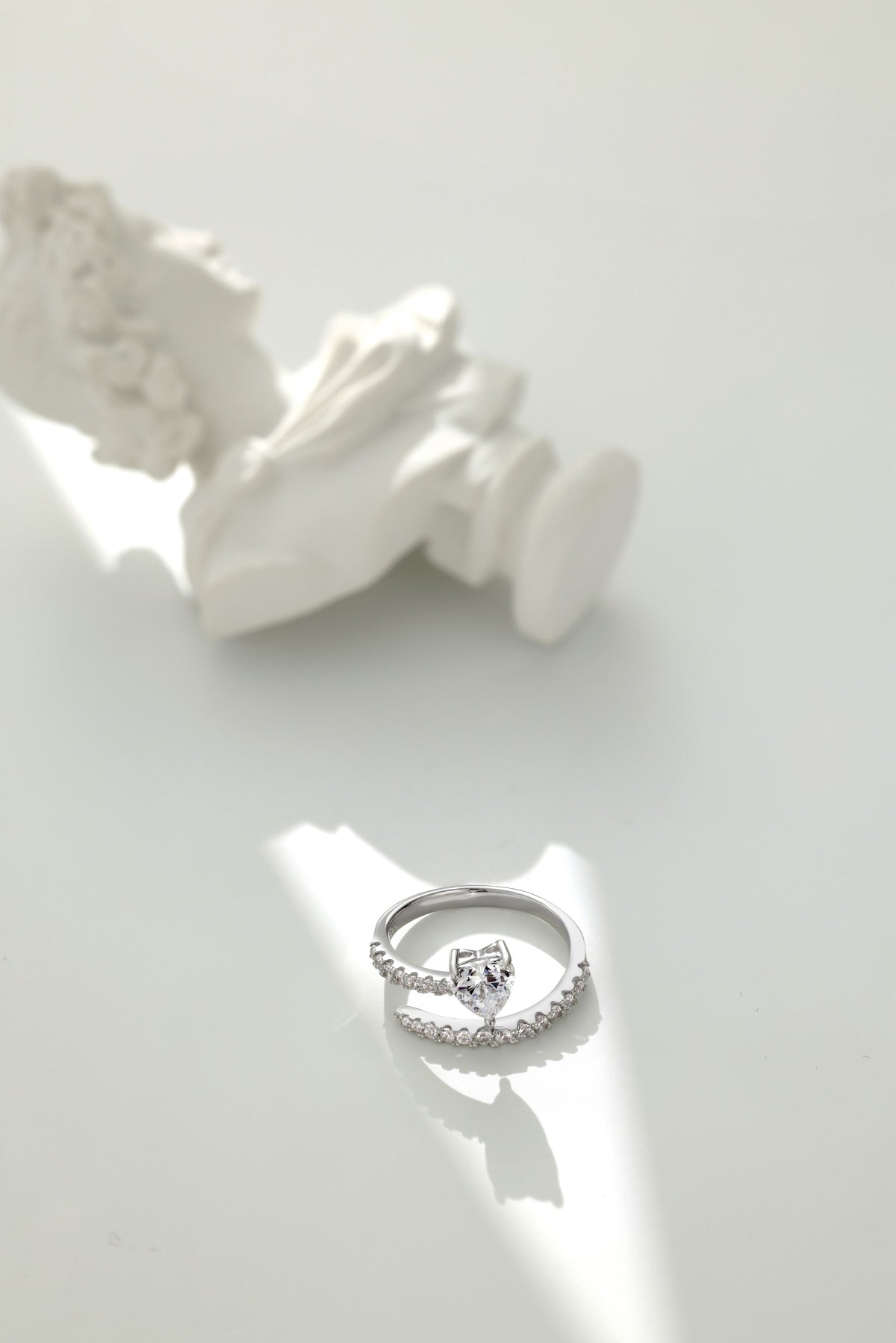 Heart Shape Wrap Ring