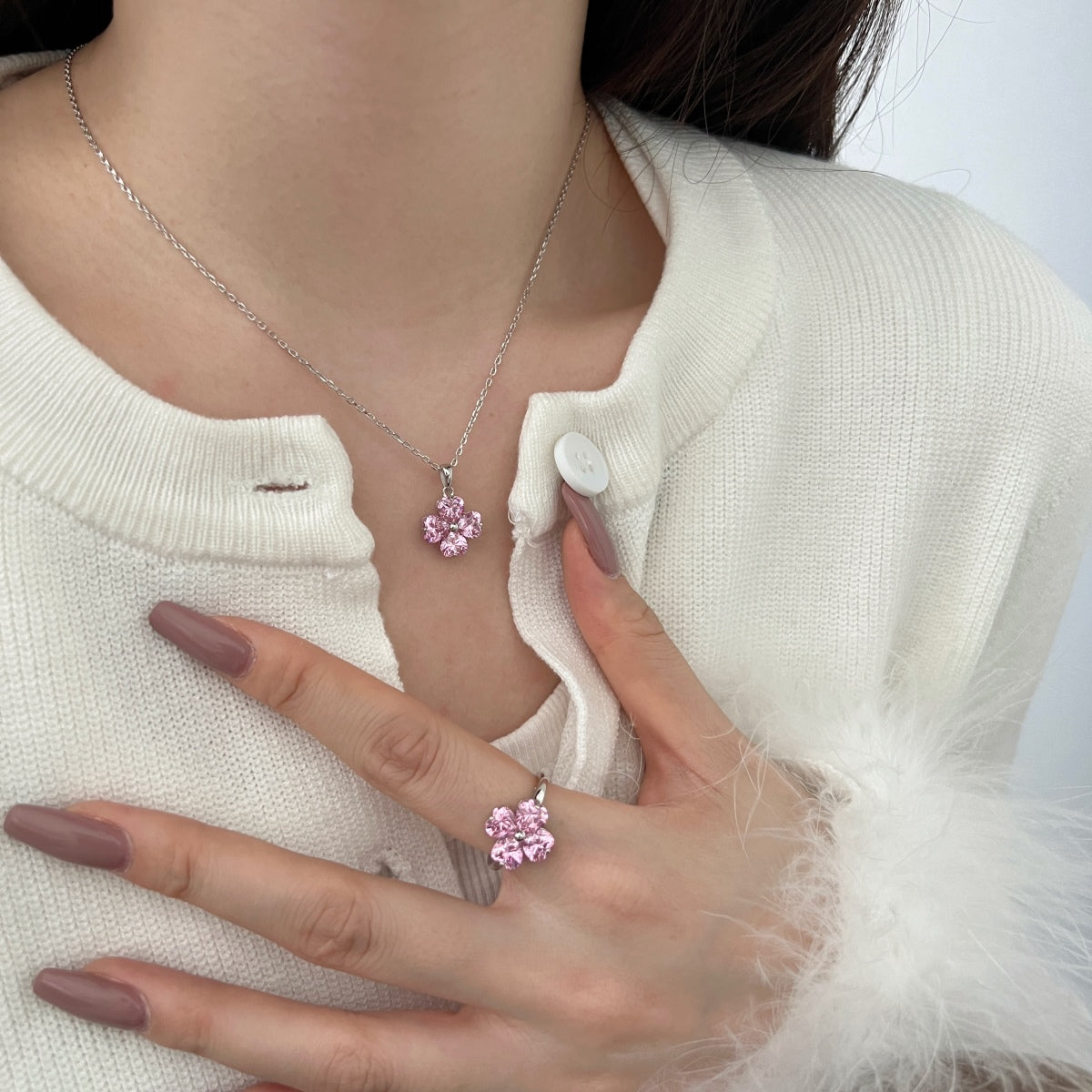 FLOWERHEART Necklace